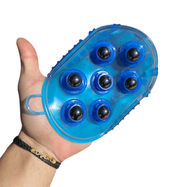 RASPADEIRA MASSAGEADORA MAGNÉTICA