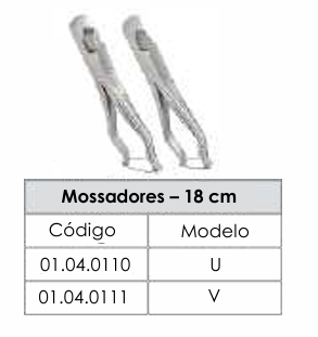 MOSSADOR - 18cm - MODELO "V"
