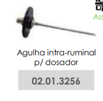 AGULHA INTRA-RUMINAL P/ DOSADOR