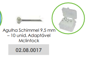 AGULHA SCHIMMEL 9,5 mm - ADAPTAVEL MCLINTOCK